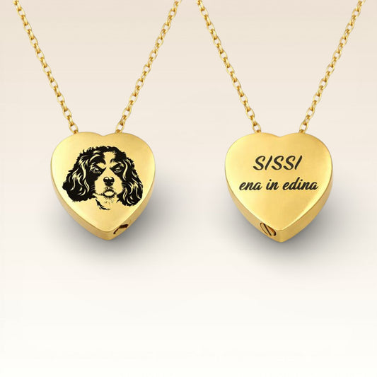 Memorial Urn Necklace - Heart of Memories
