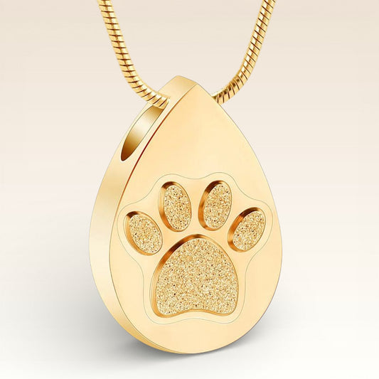 Forever Paw – Pet Memorial Urn Necklace