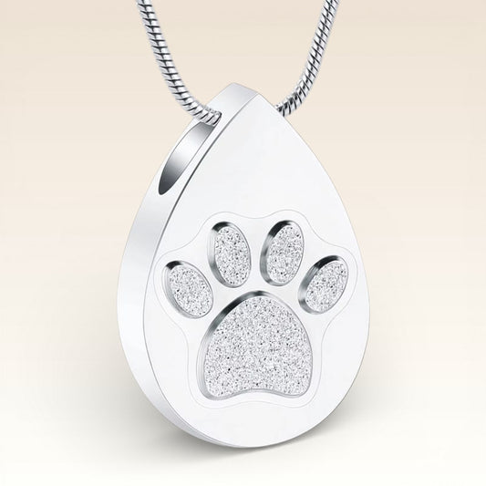 Forever Paw – Pet Memorial Urn Necklace